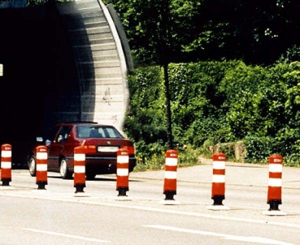 Leitboy bollard / yellow - horizont